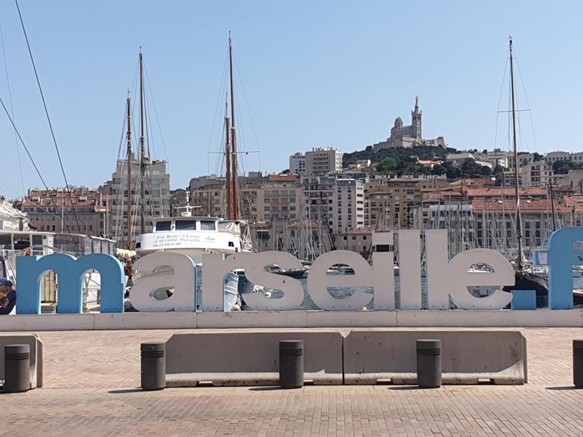 Appartement Panier Vieux Port Marseille Exteriör bild